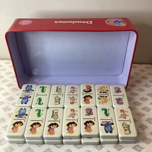 Dora The Explorer Dominoes W/ Tin- Nick jr